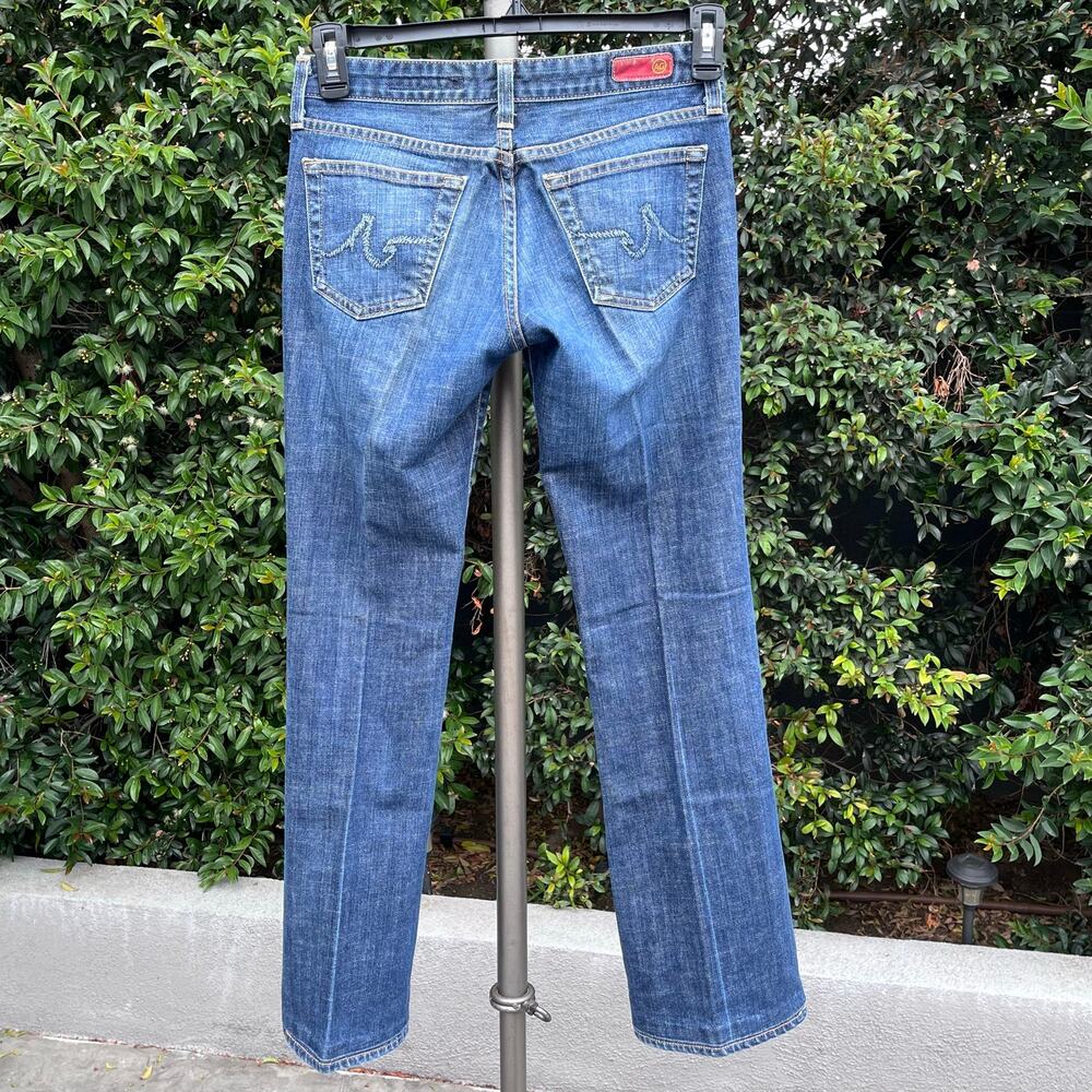 Vintage Adriano Goldschmied AG The Club Low Rise Jeans USA Made Size 26R - Picture 3 of 12